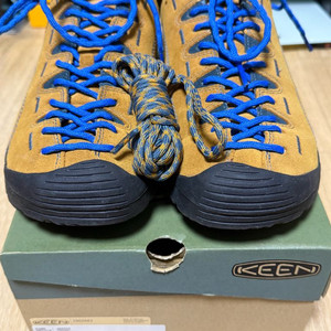 킨 재스퍼 스웨이드 스니커즈 카멜 285 keen ca