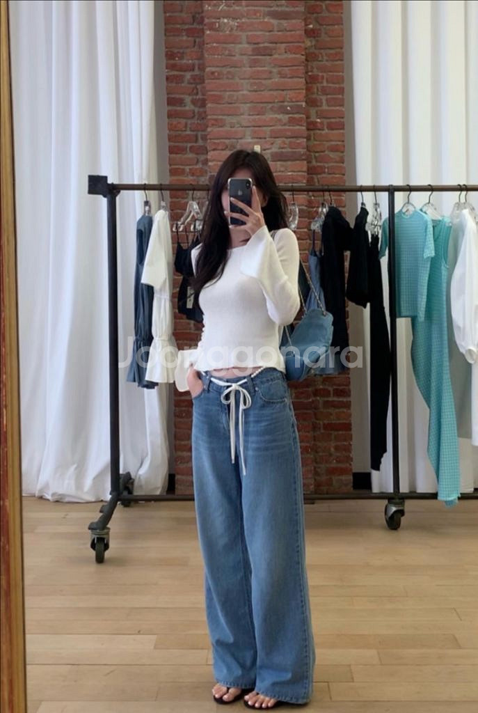 르플레인 진주벨트 화이트 M--3