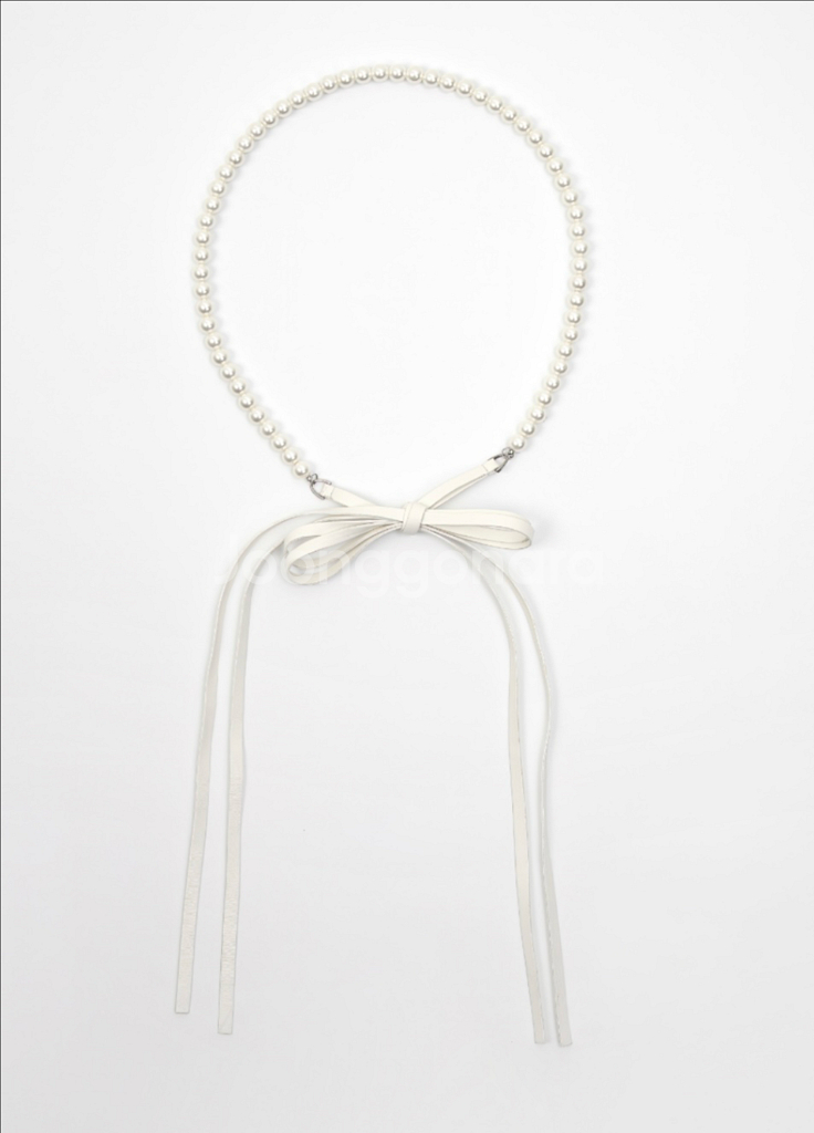 르플레인 진주벨트 화이트 M--1