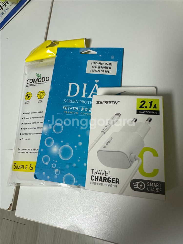 갤럭시s23 FE화이트256g--3