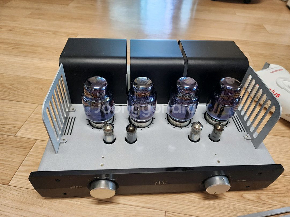 국산 VIOL 케이벨 kt88 푸시풀 진공관 앰프--0