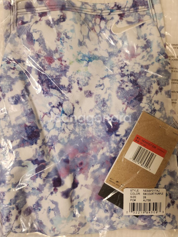 나이키 플로럴블리스 블루베리28 레이서백 로우컷--0