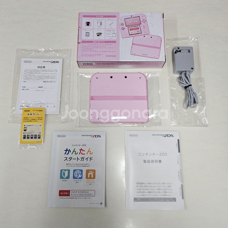 닌텐도 2DS 핑크 S+급--3