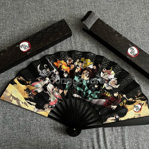 CGV 귀멸의 칼날 부채 굿즈 (미개봉 있어요)