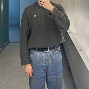 셀린(celine) 울캐시미어 크루넥 니트(XL)