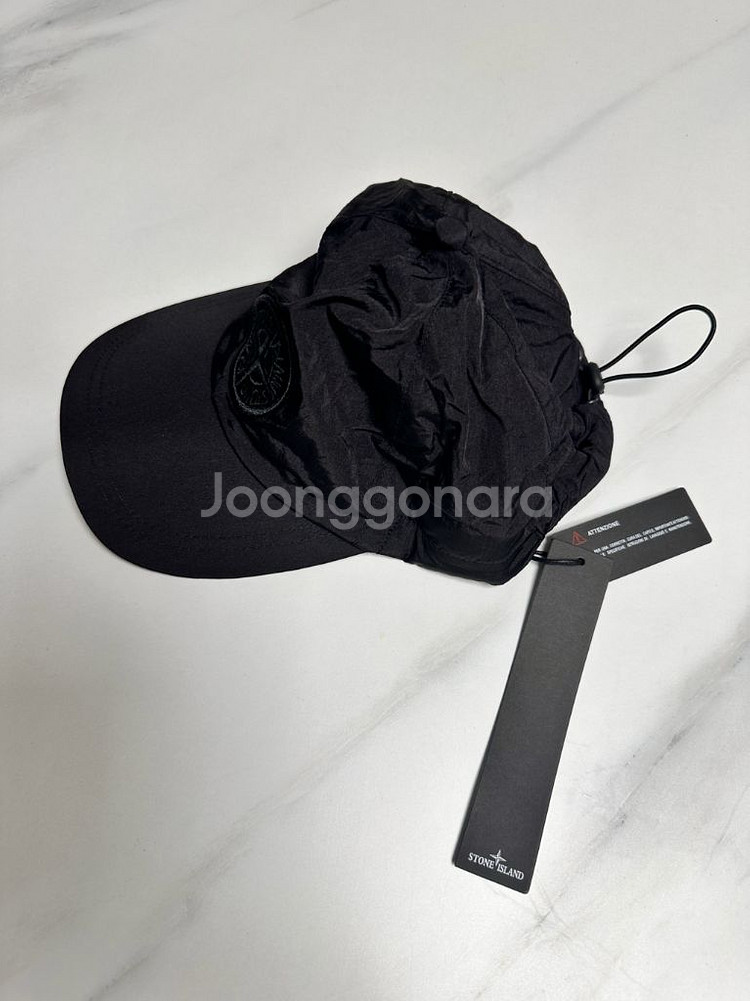 스톤아일랜드 나일론 볼캡 모자 새상품 프리사이즈--3