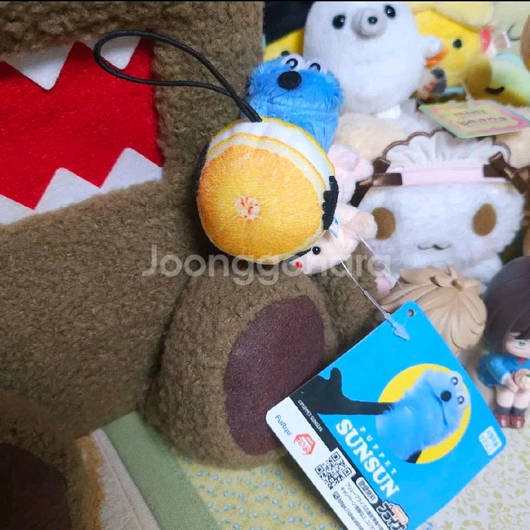 [일본정품] 퍼펫순순 퍼펫슨슨 과일 인형 스트랩--1