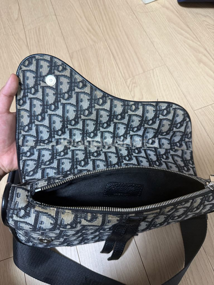 디올 오블리크 새들백--2