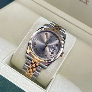 롤렉스 데이트저스트 실버 로만 쥬빌리 콤비 36mm