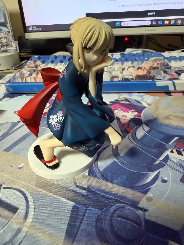 프링 Fate/stay night 세이버 얼터 유카타 이미지
