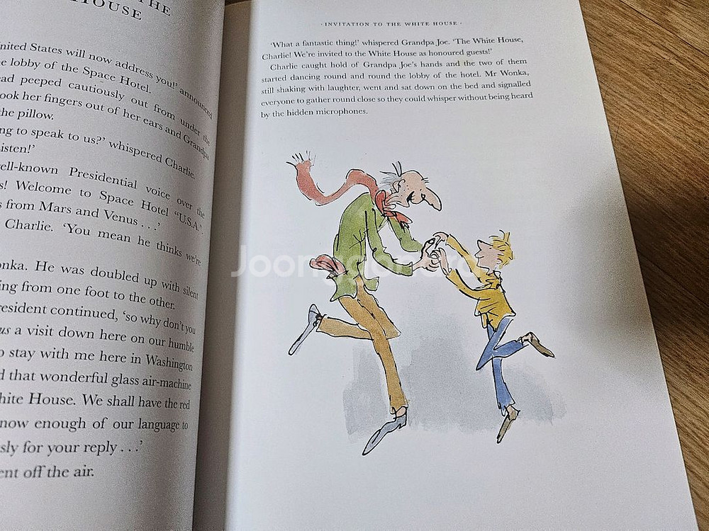 로얄드달 원서 컬러판 15권 최상 A4사이즈--3