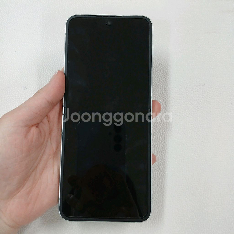 (상태특S급)갤럭시Z플립6 256기가 공기계중고폰풀박스--2