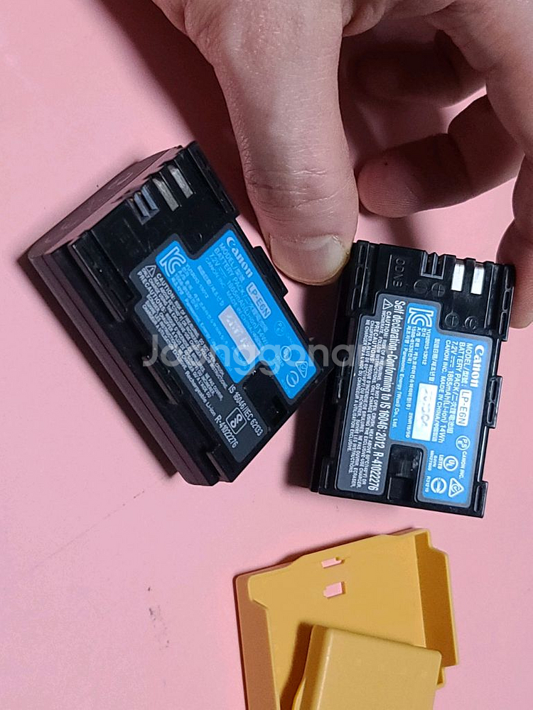 캐논 LP-E6N 2개 (1칸)--1