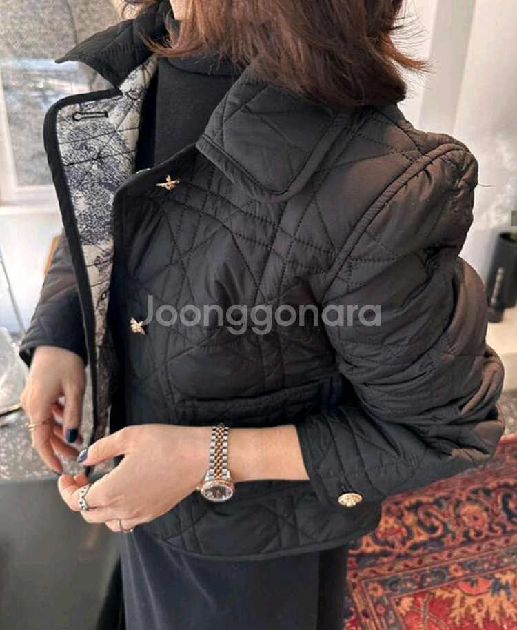 마마스클로젯 까나쥬 퀄팅자켓 새상품--0