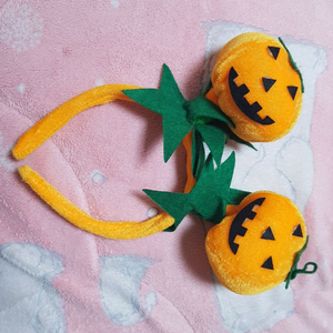 할로윈 파티 소품 호박머리띠 마녀모자머리띠