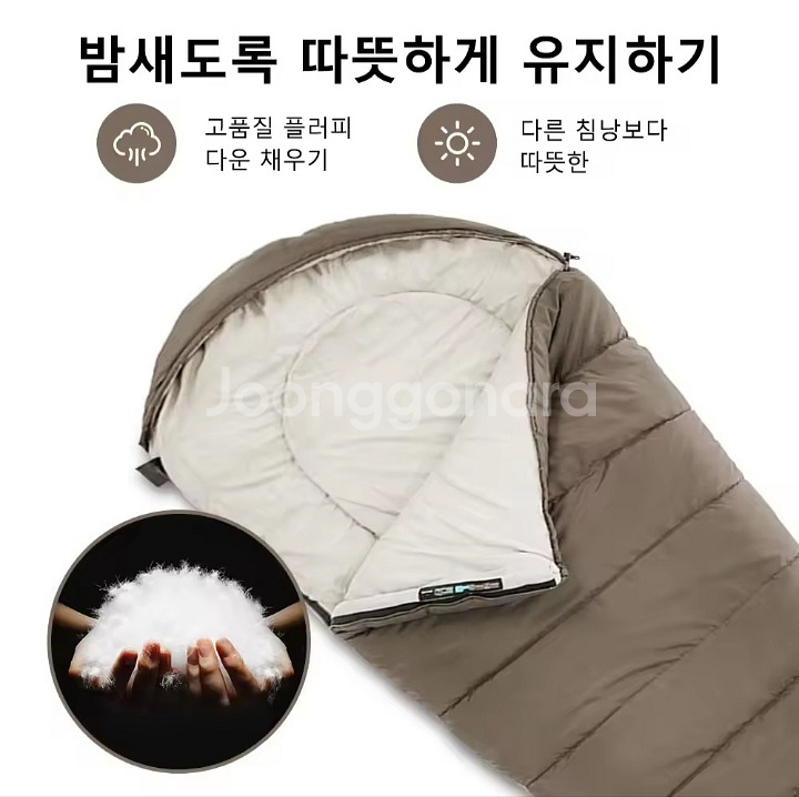 [새제품] 캠핑매트 캠핑침낭--2