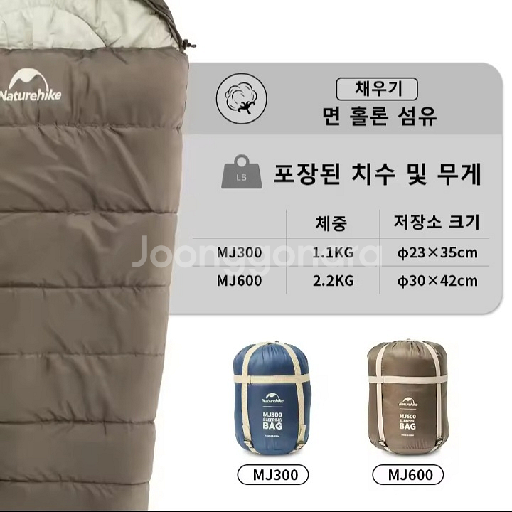 [새제품] 캠핑매트 캠핑침낭--4