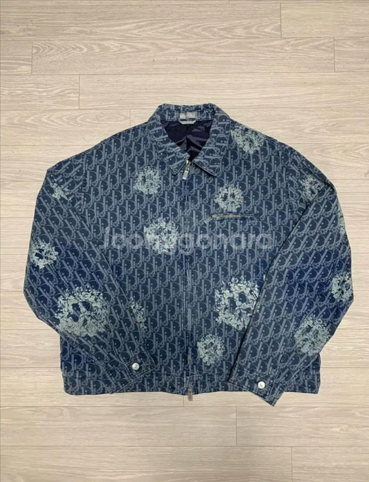 급매 (56) 디올 x 데님티어스 블루종 자켓 새상품급--0