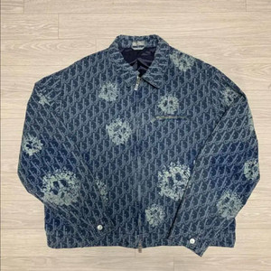 급매 (56) 디올 x 데님티어스 블루종 자켓 새상품급