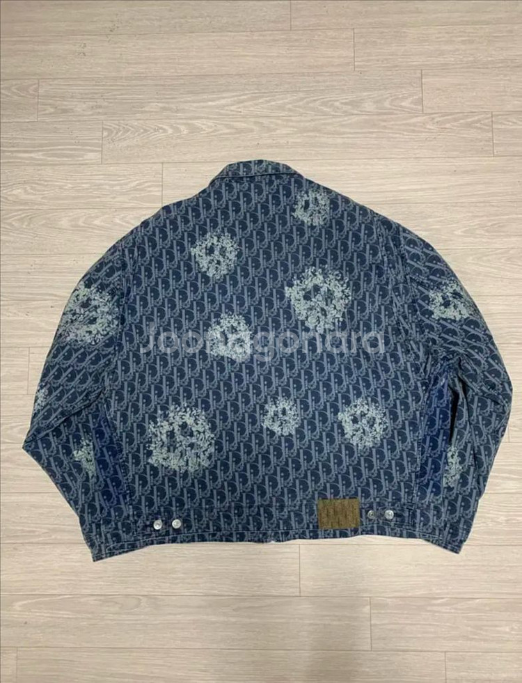 급매 (56) 디올 x 데님티어스 블루종 자켓 새상품급--2