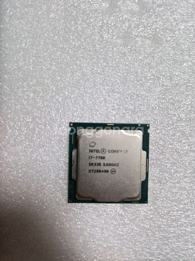 i7 7700 cpu + 쿨러--1
