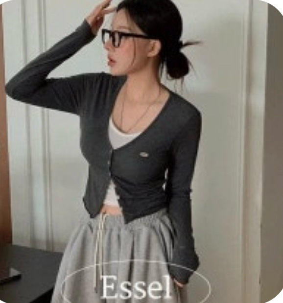 시크릿엘 가디건티셔츠 엘엘비팬츠 이미지