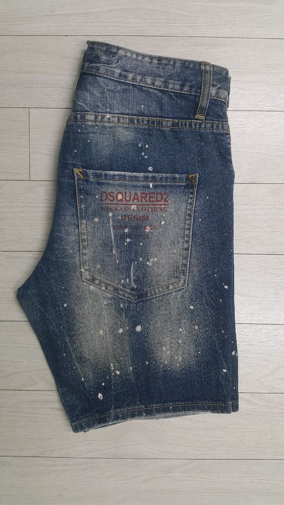 디스퀘어드2 정품(사방스판) 청반바지 32인치 이태리판 이미지