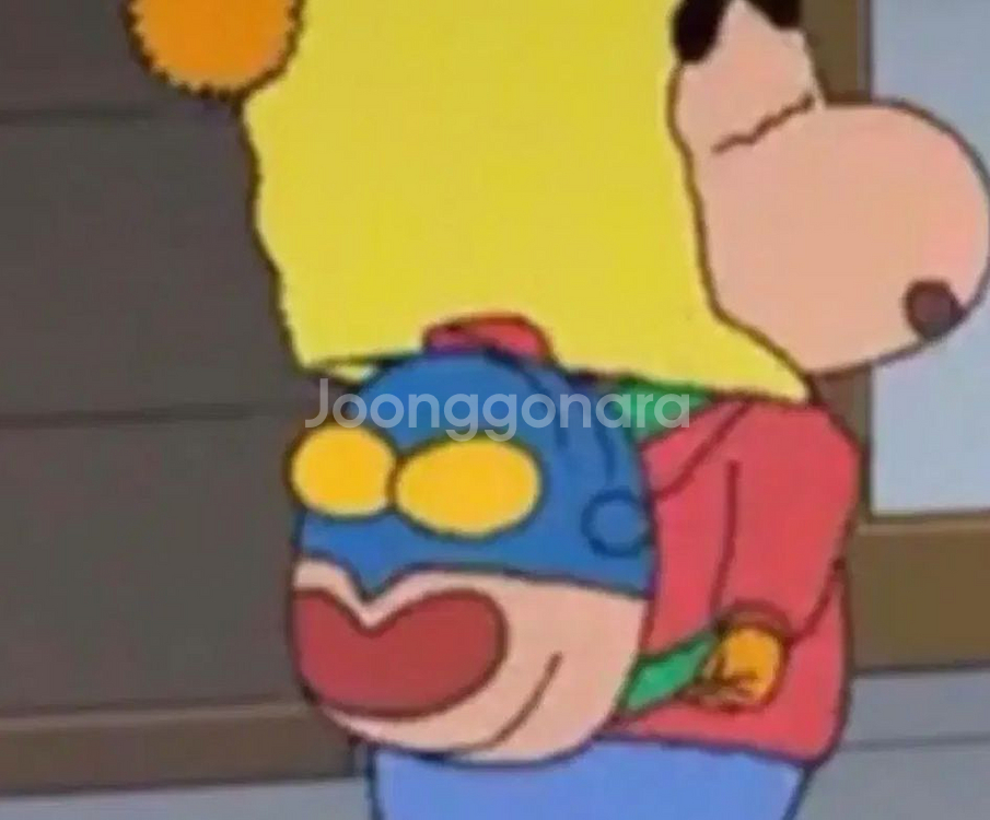 짱구 액션가면가방--0