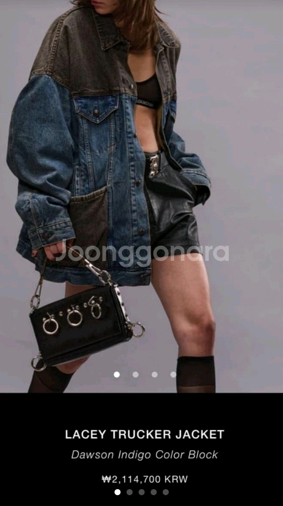R13 알써틴 2025 데님 재킷--0