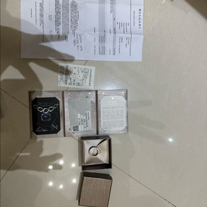 61호)불가리 세이브더칠드런 반지