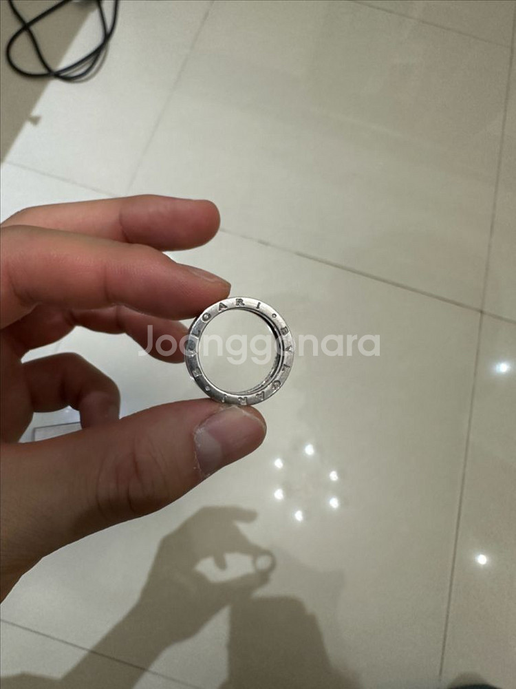 61호)불가리 세이브더칠드런 반지--3