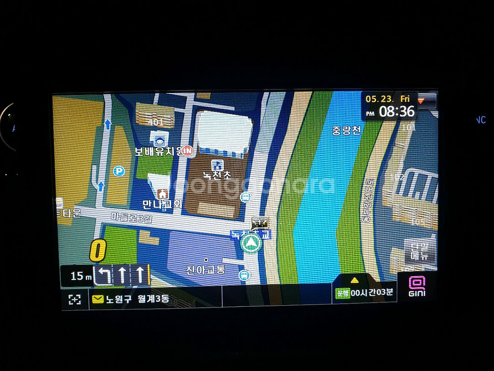폰터스 P471B SE 지니맵 네비게이션--6