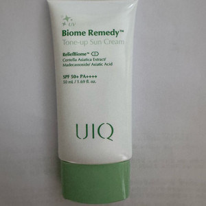 유이크 톤업 선크림 그린 50ml (새상품)