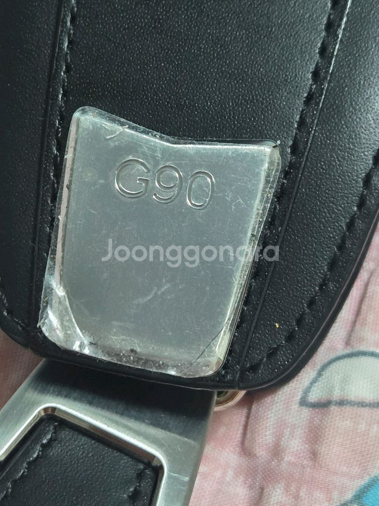 G90 순정 가죽키케이스 셋트--3