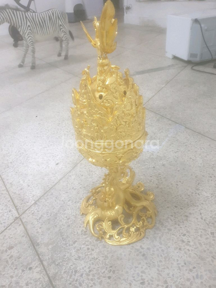 벽제 금동 향로 팝니다--2