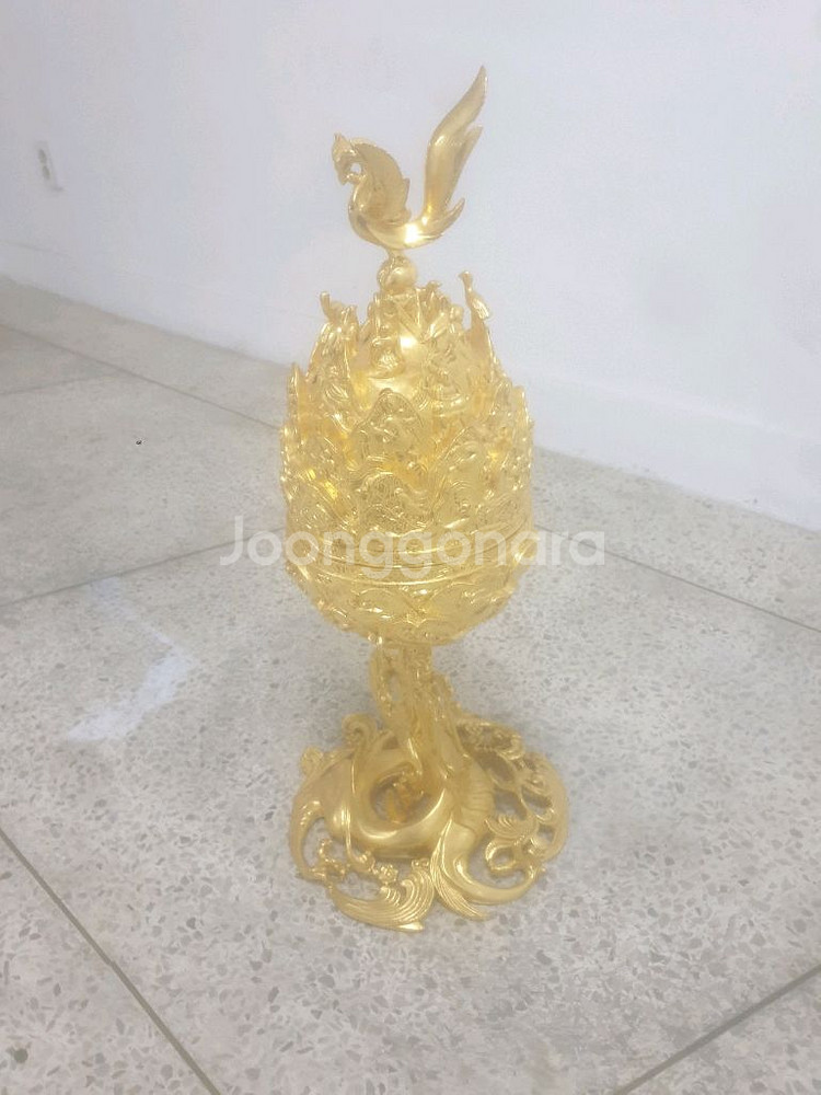 벽제 금동 향로 팝니다--1