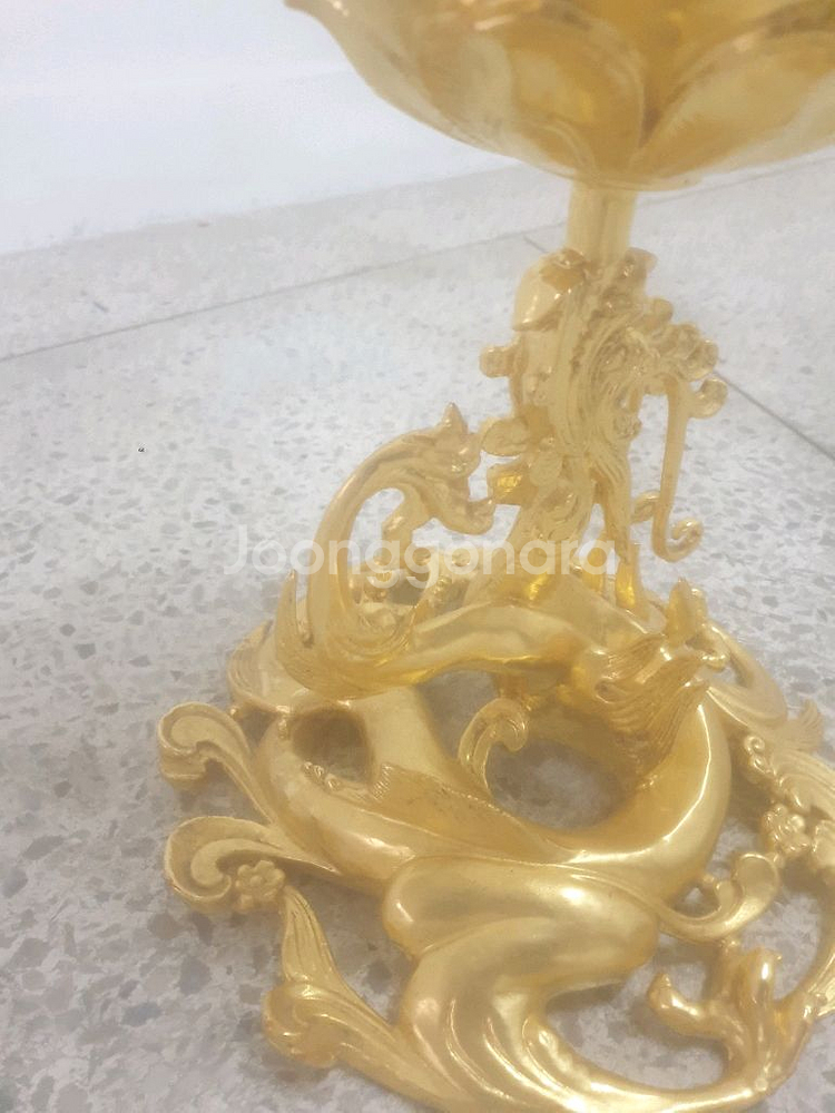 벽제 금동 향로 팝니다--5