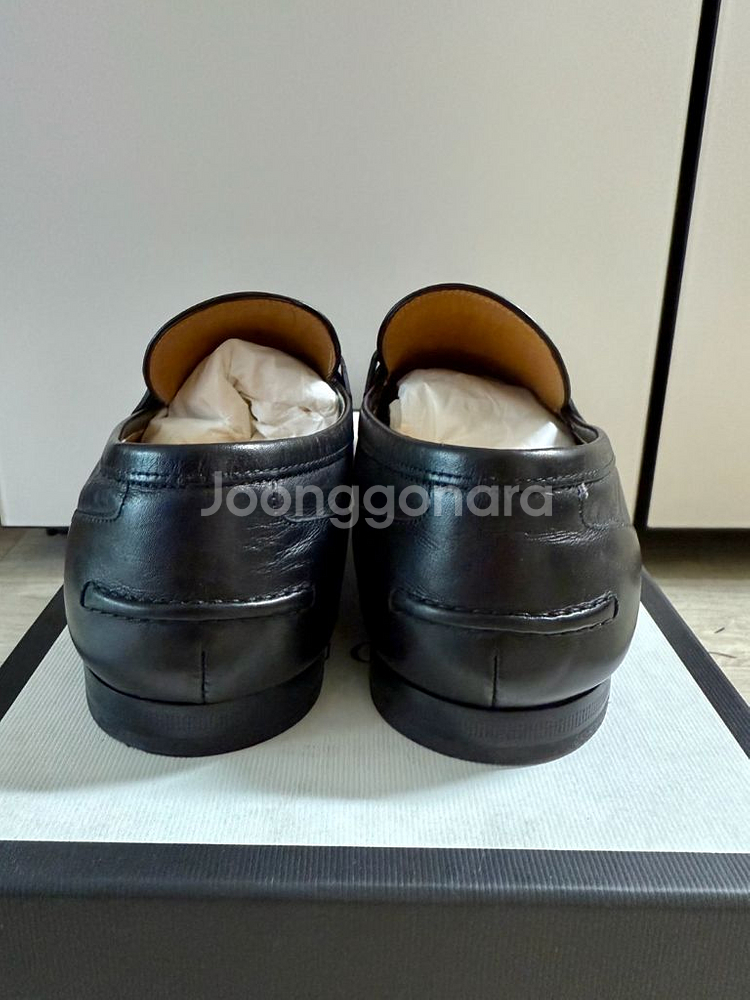 구찌 홀스빗 조르단 로퍼 블랙 265mm--6