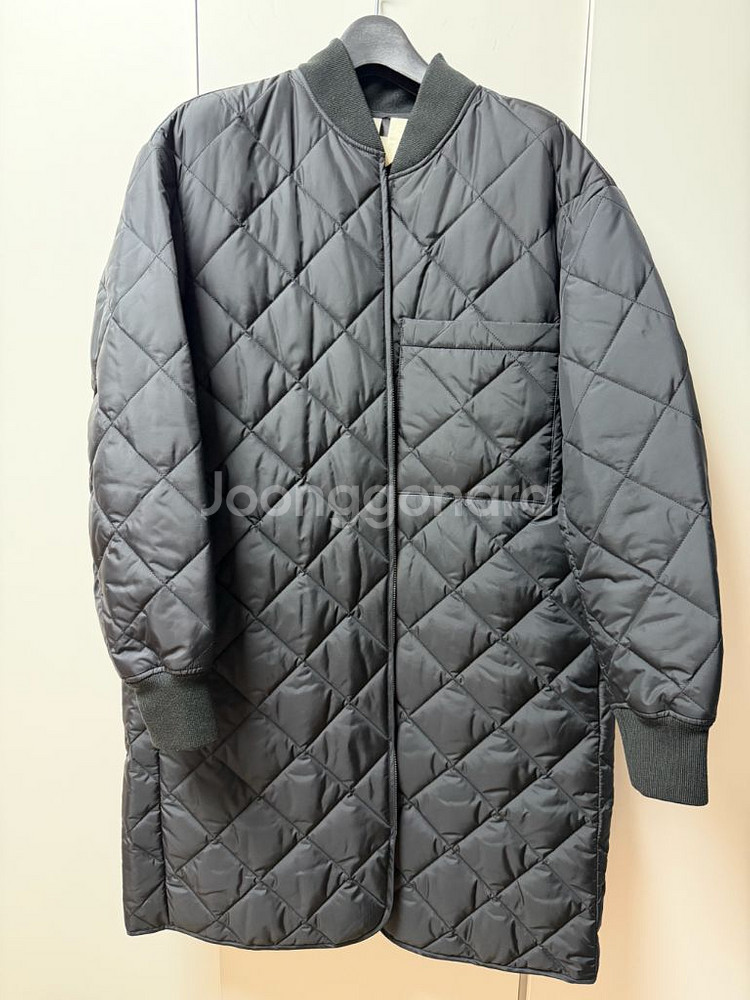 아르켓 롱 퀄팅 자켓--0