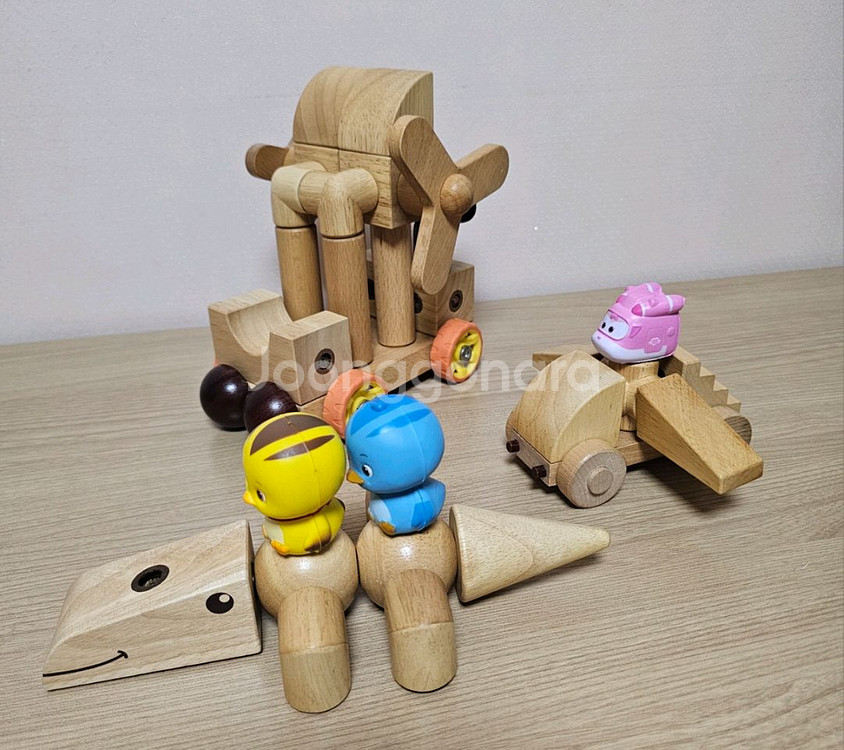 에드토이 에듀토이 200PCS(원목자석블럭 edtoy)--0