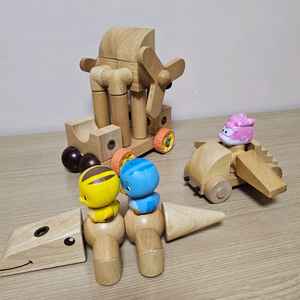 에드토이 에듀토이 200PCS(원목자석블럭 edtoy)