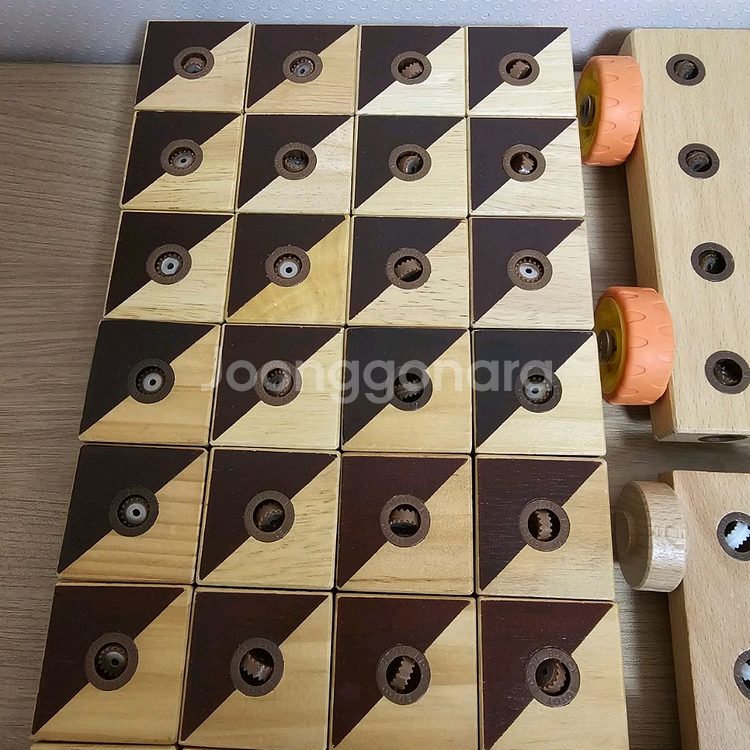 에드토이 에듀토이 200PCS(원목자석블럭 edtoy)--3