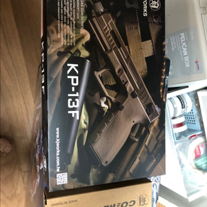 KJworks KP-13F 권총, 신품 co2탄창