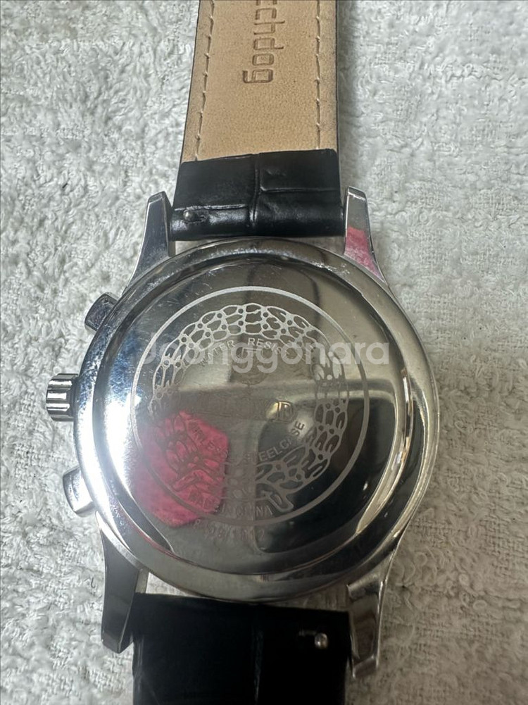 LLOYD 크로노그래프 실버 남성 시계 (새스트랩)--6