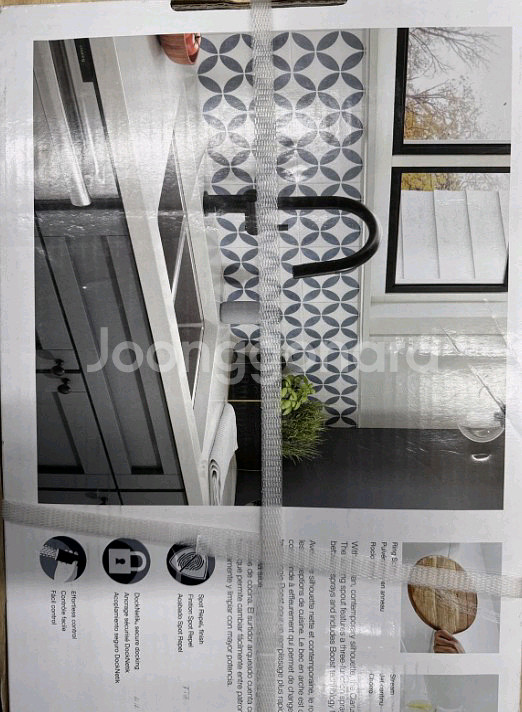 새제품 콜러 매트블랙 Kohler 터치리스 주방수전--1