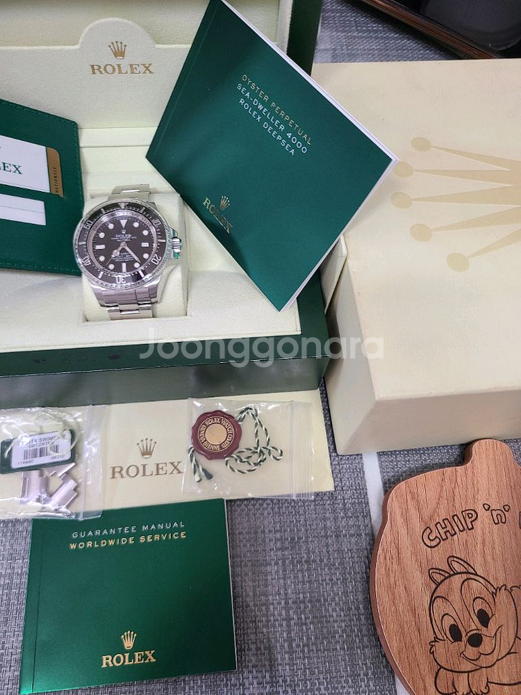 국내스템프]롤렉스 116660씨드웰러 44mm 풀박스--2