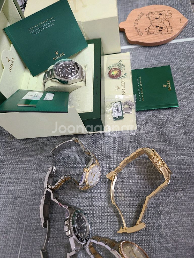 국내스템프]롤렉스 116660씨드웰러 44mm 풀박스--9