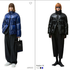 아더에러 product31 패딩xl 블루