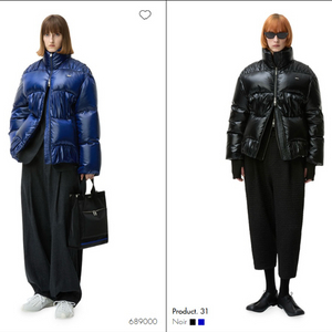 아더에러 product31 패딩xl 블루