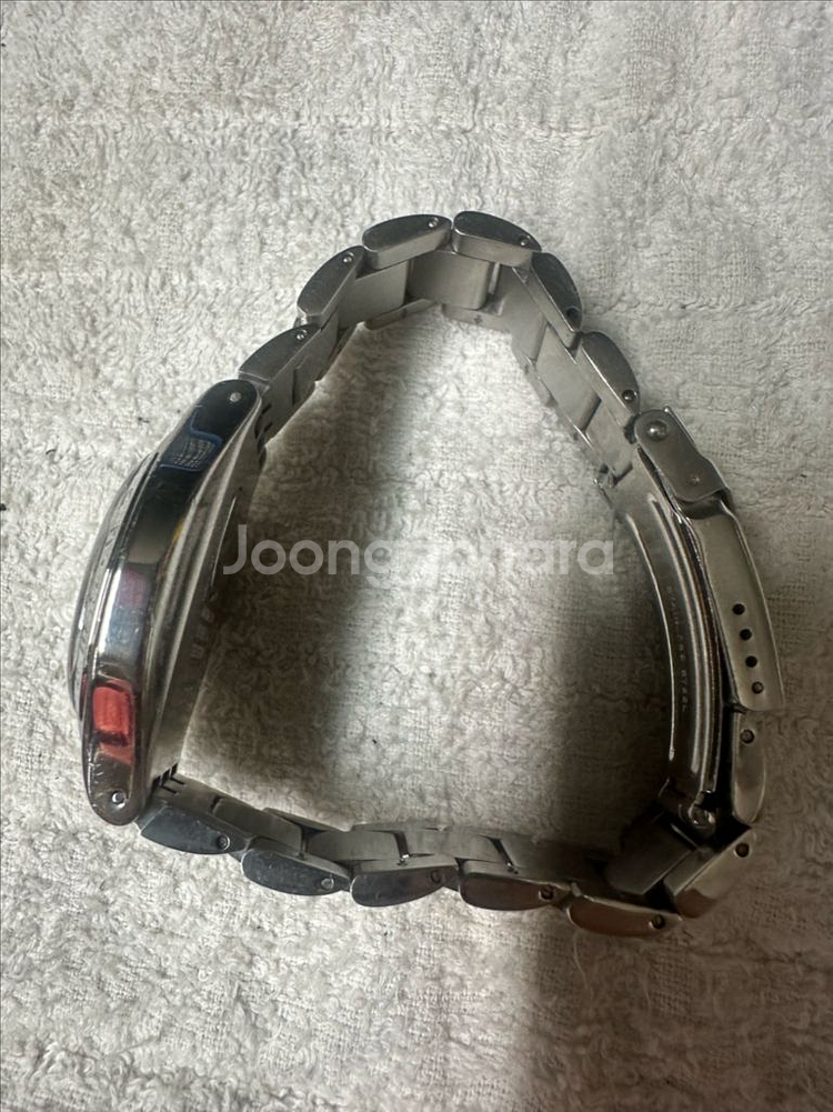 스와치 아이러니 메탈 빈티지 시계 판매합니다--4